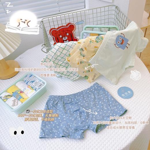 【不勒肉不夹屁屁】乖菲象.儿童饭盒内裤 商品图0