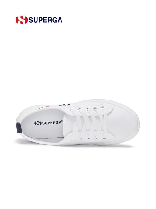 SUPERGA春夏2022新品轻质电绣百搭经典透气小白鞋帆布鞋休闲板鞋 商品图1