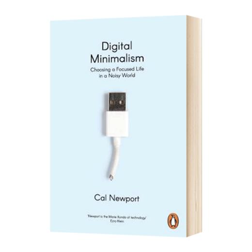 数字极简主义 英文原版 Digital Minimalism 卡尔 纽波特 Cal Newport 英文版进口原版英语书籍 商品图1