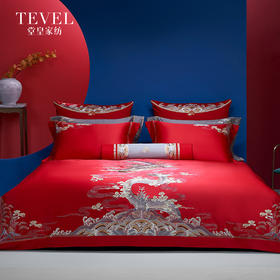 【6F】堂皇  婚庆大红六件套  锦瑟合和  重绣国粹