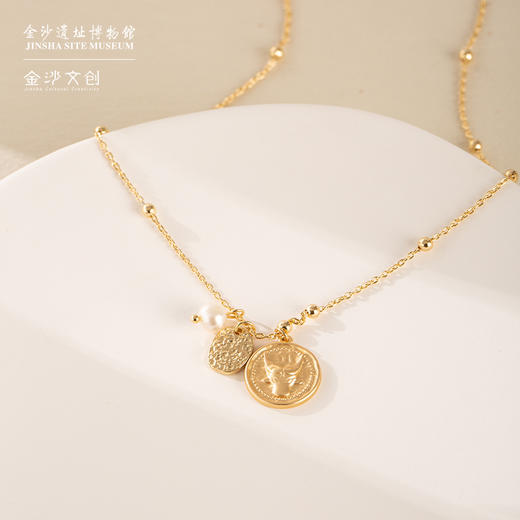 金沙遗址铜牛首星宿系列金牛仿古硬币设计文创生日礼物 商品图1