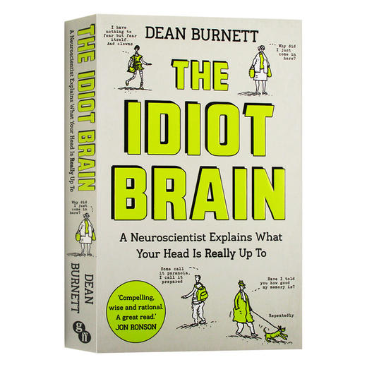 傻傻的大脑 神经科学家告诉你大脑在做什么 英文原版 The Idiot Brain 科学普及认知科学 心理学 英文版 进口原版英语书籍 商品图0