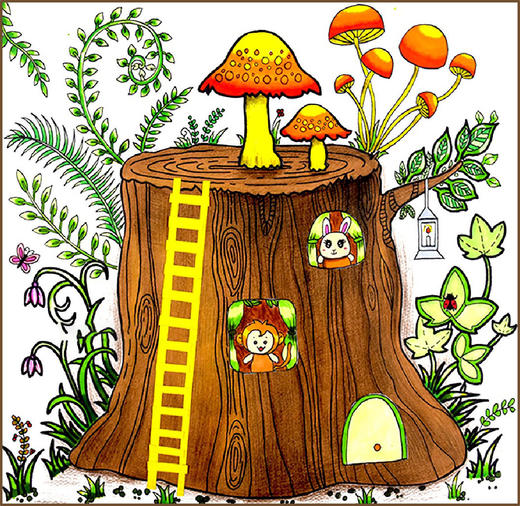6-9岁《森林中有趣的树墩》【自动发货：下单后，点击手机短信中收到的链接，即可获取文件下载的链接；如有任何问题，可添加客服微信hm33268获得帮助】
 商品图0