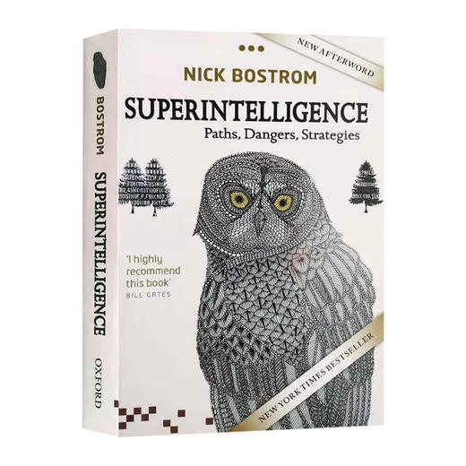 超智能 路线图 危险性与应对策略 英文原版 Superintelligence 人工智能 计算机科学 英文版 进口原版英语书籍 商品图0