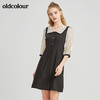 oldcolour秋季商场同款气质休闲中袖连衣裙N21102171 商品缩略图4