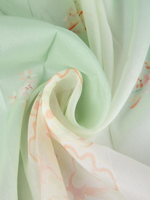 【重回汉唐小锦兔】汉服女童唐制直领对襟衫齐胸衫裙襦裙中国风亲子款夏季 商品图4