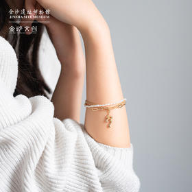 【金蛇手链】金沙遗址商周石蛇星宿系列翼蛇天然珍珠手链小众高级设计文创好礼