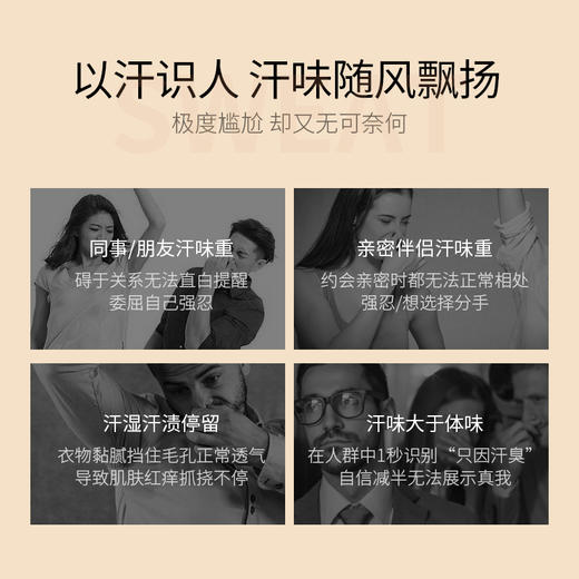 加赠1瓶  林允推荐 避免尴尬 速干不粘腻 | MoTheQueen摩安妃 止汗香体留香珠 走珠露30ml*3瓶装[福利品] 商品图3