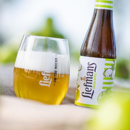 美丽市场-乐蔓苹果啤酒250ml 商品图0