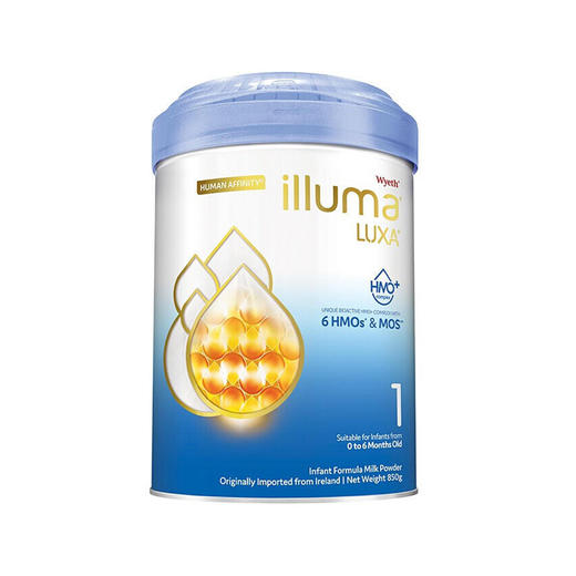 港版惠氏启赋HMO+婴幼儿配方牛奶粉1段 850g 商品图0
