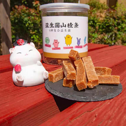 【赠品，单拍不发货】益生菌山楂条（300g/瓶） 商品图0