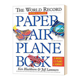 世界纪录纸飞机书 英文原版 The World Record Paper Airplane Book 模型制作书籍 英文版进口英语书