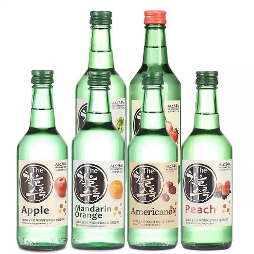 【中欧班列直供】韩国果酒烧酒   原装进口南宫郡配制酒-草莓味/ 橙子味 /苹果味 /桃子味/咖啡味 /葡萄味14%Vol 360ml/瓶 商品图1