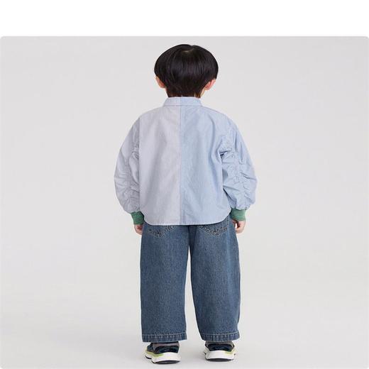 江南布衣  22年夏装新款 长袖衬衣  1M2272100 商品图3