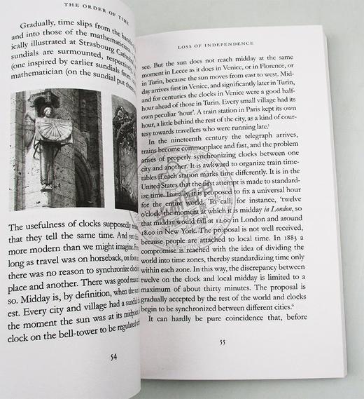时间的秩序 英文原版 The Order of Time 物理学家卡洛罗韦利 Carlo Rovelli 英文版 进口原版英语书籍 商品图1