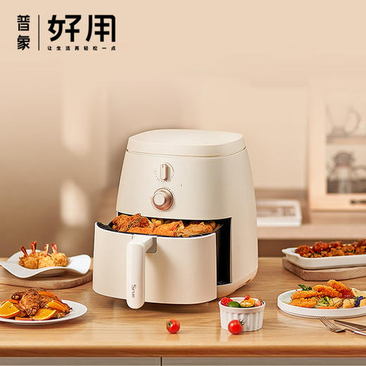 Srue空气炸锅家用金属腔体 5L 商品图0