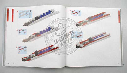 乐高创意指南 英文原版 The Lego Trains Book 火车模型设计与搭建技巧 设计乐高火车 搭建图纸与技巧 精装英文版 进口英语书籍 商品图2