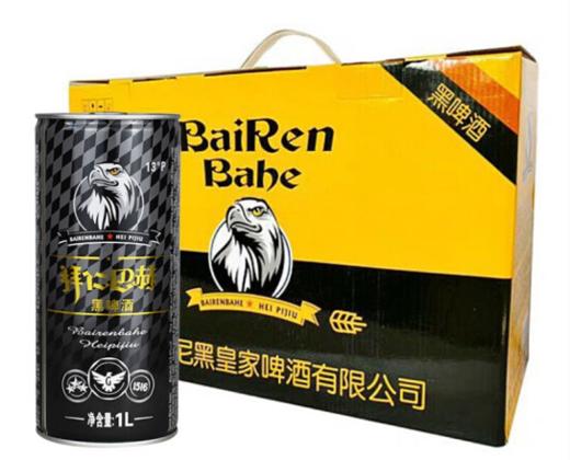 美丽市场-拜仁巴赫黑啤酒1L 商品图0
