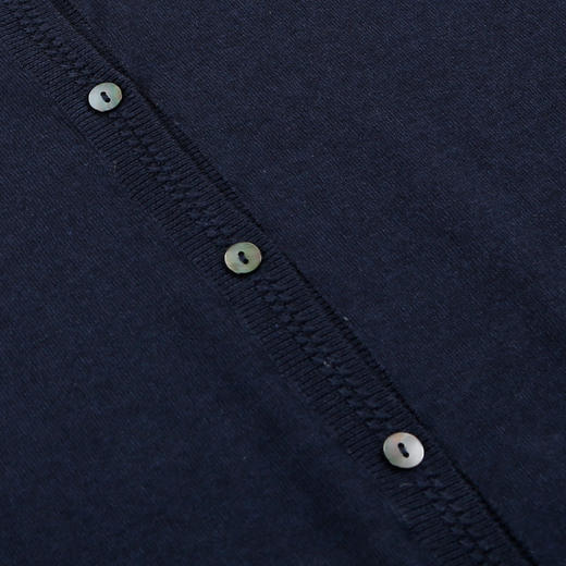 METTE22年夏季新品女士针织衫薄款七分袖纯色开衫针织小外套上衣 商品图3