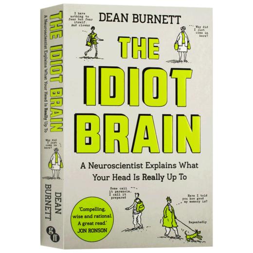 傻傻的大脑 神经科学家告诉你大脑在做什么 英文原版 The Idiot Brain 科学普及认知科学 心理学 英文版 进口原版英语书籍 商品图3