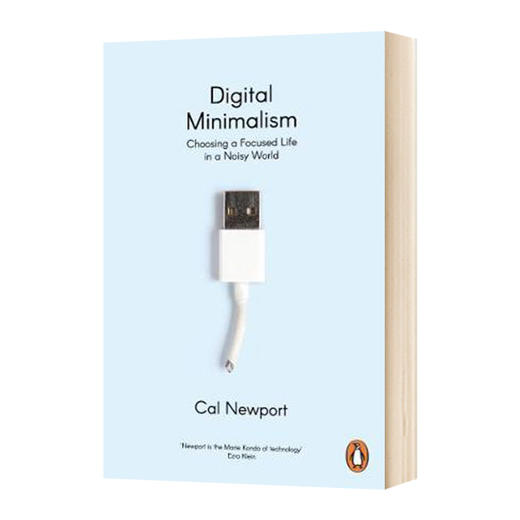 数字极简主义 英文原版 Digital Minimalism 卡尔 纽波特 Cal Newport 英文版进口原版英语书籍 商品图0