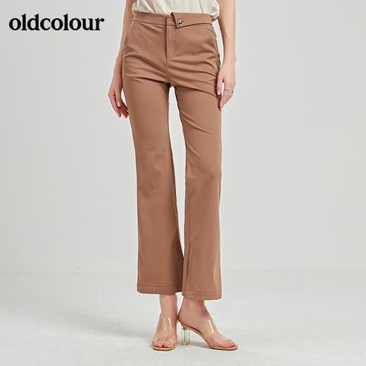 oldcolour春秋季商场同款微喇休闲裤女N21073115 商品图4