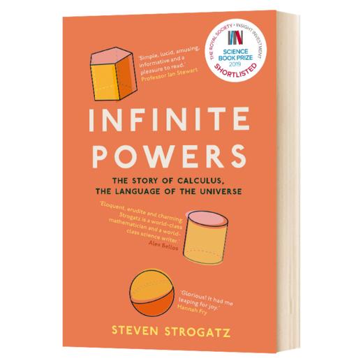 无穷的力量 微积分揭示宇宙的秘密 英文原版 Infinite Powers 史蒂夫 斯托加茨 Steven Strogatz 英文版进口原版英语书籍 商品图1