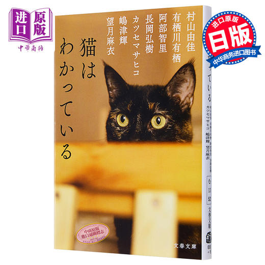 【中商原版】猫知道 村山由佳 有栖川有栖 日本文学小说 日文原版 猫はわかっている 文春文庫 商品图0