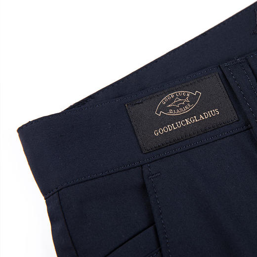 GOOD LUCK/德鲨弹力直筒简约舒适商务休闲裤BY27430-830 商品图7