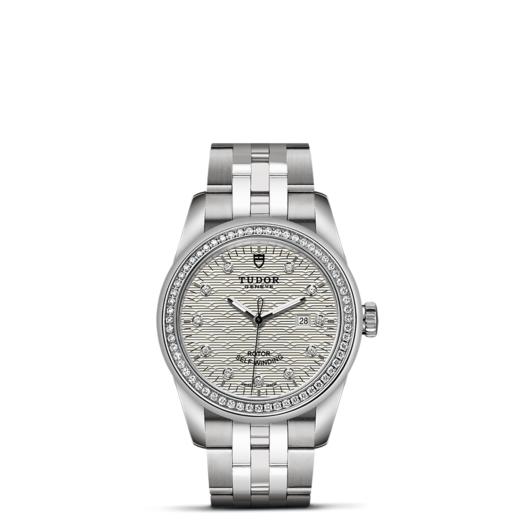 帝舵骏珏日历型 | 钢表壳，直径31毫米  镶钻表盘 商品图1