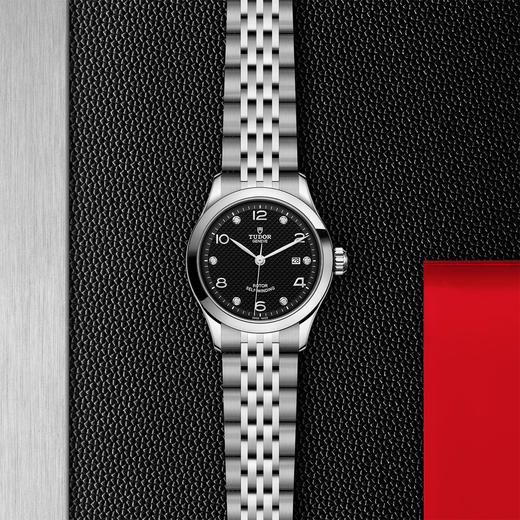 帝舵1926系列 | 钢表壳，直径28毫米  镶钻表盘 商品图0