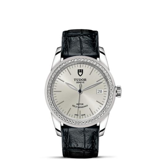 帝舵骏珏日历型 | 钢表壳，直径36毫米  镶钻外圈 商品图1