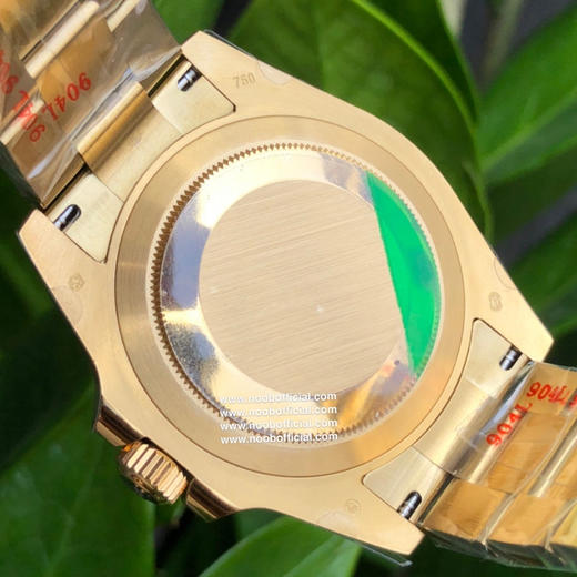 NOOB official劳力士全18k包金✔️✔️（11微米厚）水鬼私人订制版『clean全金水鬼为基础』型号116618LN-97208 黑盘,纯进口瑞士ETA2836自动机械机芯包18k真金❕❕ 商品图10