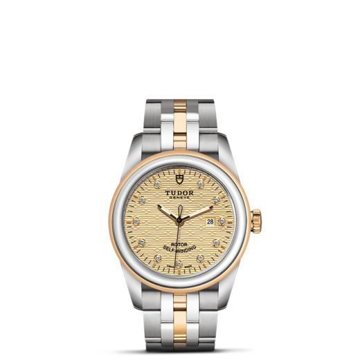 帝舵骏珏日历型 | 钢表壳，直径31毫米  镶钻表盘 商品图1