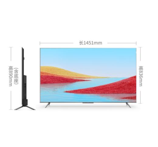 TCL电视 65P12 65英寸 QLED原色量子点电视 全生态HDR10 双频WiFi 3+32GB 智能平板电视机 商品图7
