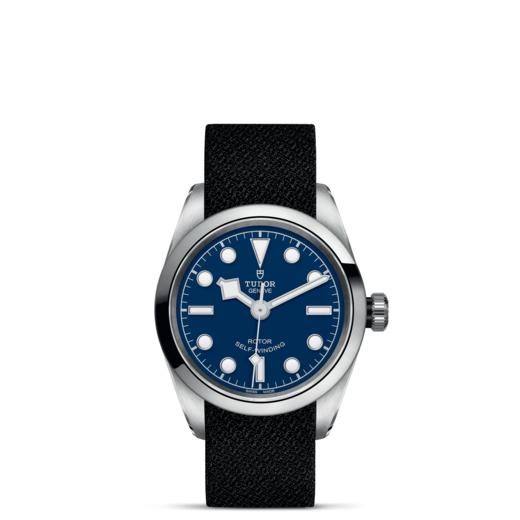 帝舵碧湾型32 | 钢表壳，直径32毫米  黑色织纹表带 商品图1