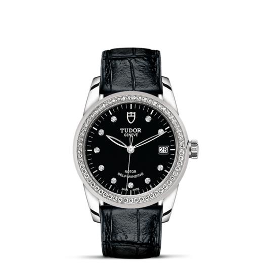 帝舵骏珏日历型 | 钢表壳，直径36毫米  镶钻表盘 商品图1