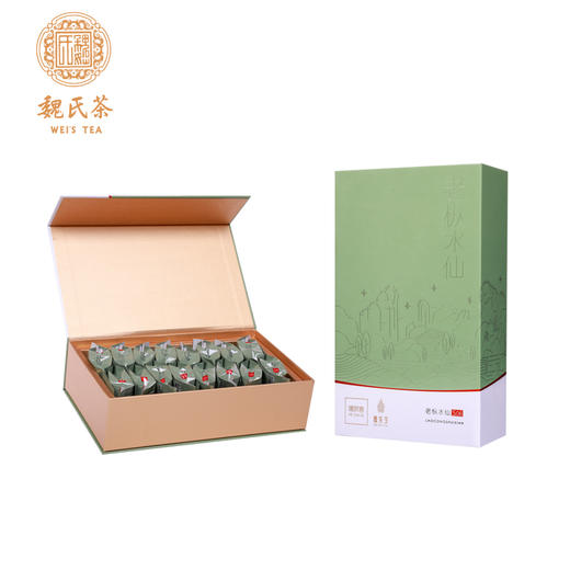 魏先生水仙S06 武夷山岩茶 茶叶128克/盒 商品图2