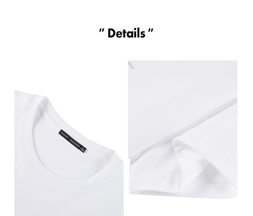 太平鸟男装 2022夏季新款白色小熊短袖T恤B1DAC2116 商品图2