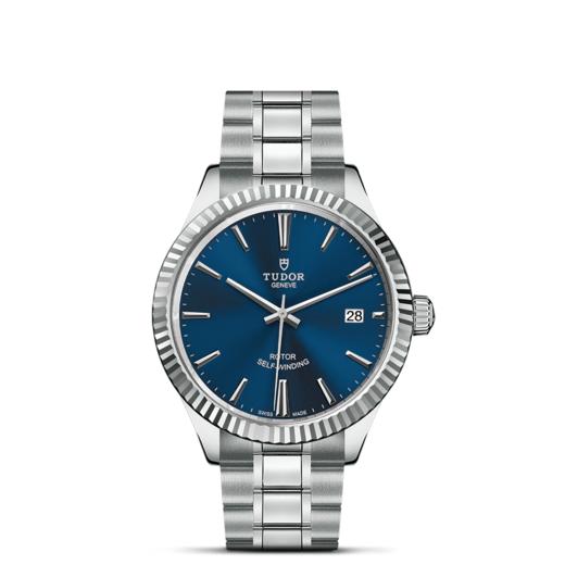 帝舵风尚系列 | 钢表壳，直径38毫米  蓝色表盘 商品图1