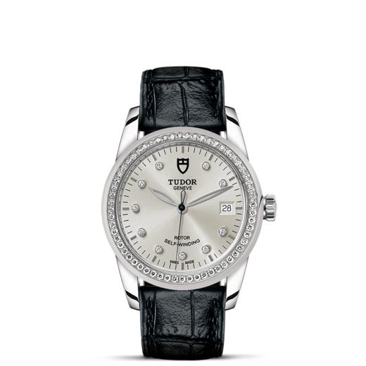 帝舵骏珏日历型 | 钢表壳，直径36毫米  镶钻表盘 商品图1