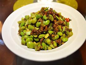 外婆菜炒蚕豆米(份)