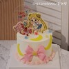 美少女战士（蝴蝶结）-水果奶油蛋糕（提早24小时预定） 商品缩略图0