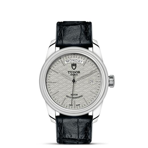 帝舵骏珏星期日历型 | 钢表壳，直径39毫米  银色表盘 商品图1