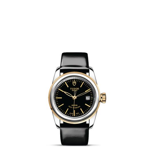 帝舵骏珏日历型 | 钢表壳，直径26毫米  黄金及钢外圈 商品图1