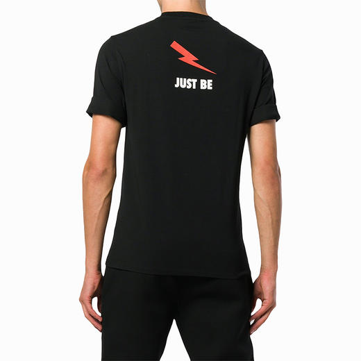 NEIL BARRETT 尼奥贝奈特 男士短袖T恤 黑色 BJT461 H509P 1076 商品图2