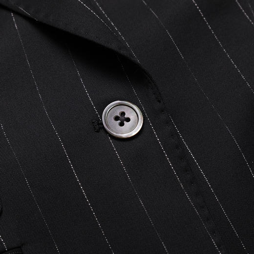 【上衣+裤子】罗蒙春季西服套装女士正装商务通勤修身显瘦条纹西装女 商品图9