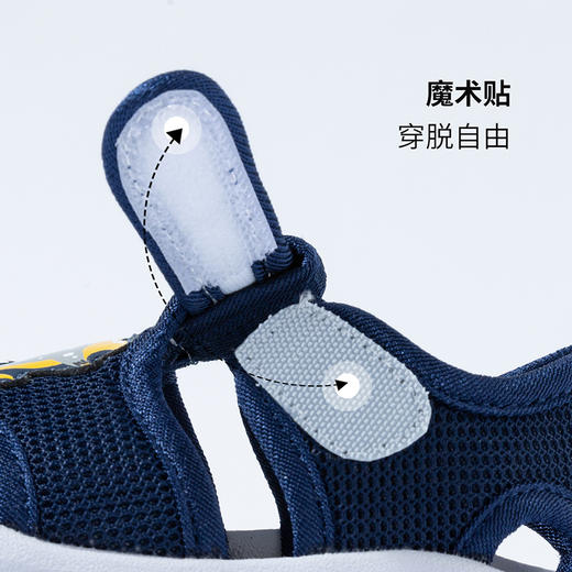贝贝怡夏季新品男女宝宝凉鞋学步鞋婴幼儿软底防滑小童鞋子 商品图6