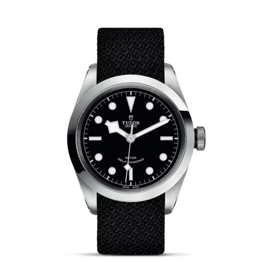 帝舵碧湾型41 | 钢表壳，直径41毫米  黑色织纹表带 商品图1