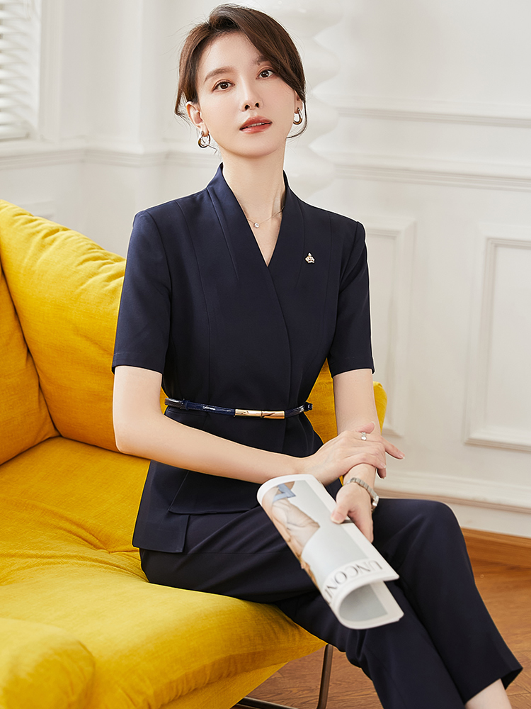 高端西装套装女气质女神范置业顾问工作服夏季高级感职业西服正装